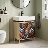  Kupaonski ormar OMMEN Sonoma 60 x 40 x 60 cm Konstruirano drvo | shoptok.hr
