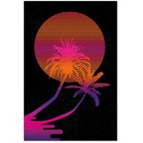  Slika - Palm at Sunrise (1 Part) Vertical 40x60 | shoptok.hr