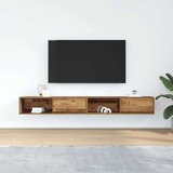 vidaXL TV omarica 2 kosa starinski les 100x31x25,5 cm inženirski les | Shoptok.si