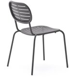 Kave Home Temno siv kovinski vrtni stol Brai – | Shoptok.si