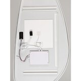 Nova Luce Stensko ogledalo z lučjo 3x140 cm Lorin – | Shoptok.si