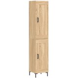 vidaXL Visoka omara sonoma hrast 34,5x34x180 cm inženirski les, (20819734) | Shoptok.si