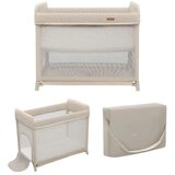 Kinderkraft prenosivi krevetac Moon Dream Beige 2 Nivoa | Eponuda.com