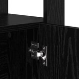 vidaXL Kreveta Crni hrast 30 x 80 x 119.5 cm Konstruirano drvo | shoptok.hr