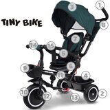  Tricikl Tiny Bike 3u1 – Green | Eponuda.ba
