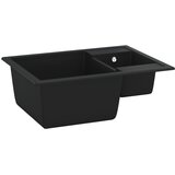  Kuhinjski sudoper s dvije kadice crni granitni | shoptok.hr