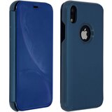 AVIZAR Izjemno tanek preklopni etui s funkcijo stojala, ucinek ogledala - modra str. Apple iPhone XR, (20615685) Cene
