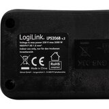 Logilink LPS206B razdelilna letev s stikalom črna vtičnica 1 kos, (20458128) | Shoptok.si