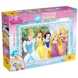 Lisciani Disney princeze 2 u 1, puzzle od 108 dijelova i bojanka 50x35 cm - Lisciani | shoptok.hr