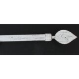 Luance SET KARNIŠA, RAZVLAČNI, O16-19, 160-300 CM, FEUILLE - BIJELA S UZORKOM | shoptok.hr