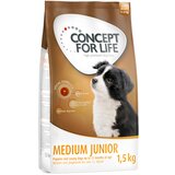 Concept for Life Snižena cijena! 1 kg / 1,5 kg hrana za pse - Medium Junior (1,5 kg) Cijene