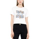 Liu Jo Majice s kratkimi rokavi WA6493JS923 Bela | Shoptok.si