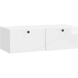 TV ormar za zid 98 x 41 x 30 cm Bijela visokog sjaja | shoptok.hr