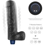 Lovetoy 2024 Vibracijski Penis Lovetoy Real Softee Black 10'' | Shoptok.si