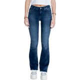 Only Kavbojke bootcut ONLBLUSH MID FLARED DNM REA409 NOOS 15233833 Modra Cene