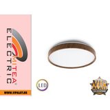 Mitea Lighting tamna boja drveta plafonska led lampa M205484 24W smd 6500K fi380 x h60mm
