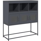 Maison Chic Komoda - Predalnik antracitna 100,5x39x107 cm hladno valjano jeklo, (21719283) | Shoptok.si