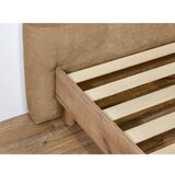Bobochic Paris Bež tapecirani bračni krevet s podnicom 180x200 cm Kumo – | shoptok.hr