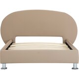  Okvir za krevet od umjetne kože boja cappuccina 100 x 200 cm | shoptok.hr