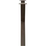  Noge za blagovaonski stol u obliku slova X, 3 kom, prirodni čelik, 90 x (72-73) cm, čelik | shoptok.hr