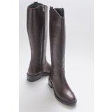 LuviShoes Acro Brown Skin Genuine Leather Women's Boots. | shoptok.hr