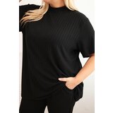 Kesi Three-piece women's Plus Size set black | shoptok.hr