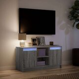 vidaXL TV ormarić s LED svjetlima boja hrasta 100x34x50 cm drveni | shoptok.hr
