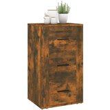  Komoda boja dimljenog hrasta 40 x 33 x 70 cm konstruirano drvo | shoptok.hr