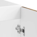 Kuhinjski ormarić za sudoper Lucca 2 pcs Dimljeni hrast | shoptok.hr