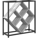  Rack za vino Sivi Sonoma Iverica Mali Pravokutni Moderni | shoptok.hr