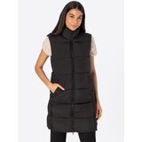 Superdry STUDIOS LONGLINE QUILTED GILET Crna | shoptok.hr