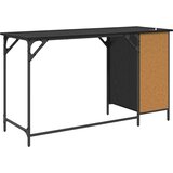  Računalni stol Crni hrast 131 x 48 x 75 cm Konstruirano drvo | shoptok.hr