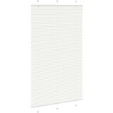 vidaXL Plisirana roleta bijela 120x200 cm širina tkanine 119,4 cm | shoptok.hr