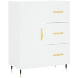 Maison Chic Komoda - Predalnik bela 69,5x34x90 cm inženirski les, (21716266) Cene
