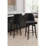 Hanah home set barskih stolica Evax, 2 kom, crni Cene