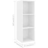  Zidni TV ormarići 2 kom bijeli od konstruiranog drva White | shoptok.hr