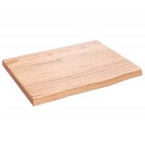  Kupaonska radna ploča svjetlosmeđa 40x30x2 cm tretirano drvo | shoptok.hr