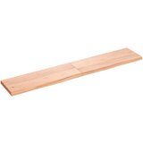  Polica svjetlosmeđa 160x30x(2-4) cm obrađena hrastovina | shoptok.hr