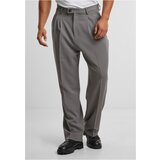 Urban Classics Men's Double Pleated Pants - Black Cijene