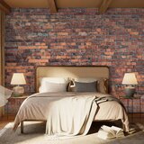  Foto tapeta - Vintage Wall (Red Brick) 500x350 Premium | shoptok.hr