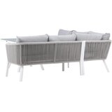 Venture Home Virya kutna vrtna lounge garnitura, siva, šifra 1463-400 | shoptok.hr