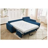 Bobochic Paris Tamno plava sklopiva kutna garnitura od samta (promjenjiva) Monaco – | shoptok.hr