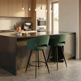 Arti Barska stolica Coco Zelena/Crne noge 550x440x960mm ( 776-072 ) u