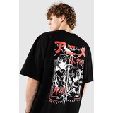 Redefined Rebel CCAnime Sword Oversized Fit T-shirt black Cene