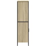  Visoka komoda boja hrasta 79,5x35,5x137,5 cm konstruirano drvo | Eponuda.com