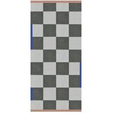 Mette Ditmer Denmark Temno zelena/kremno bela pralna preproga 70x150 cm Square – u