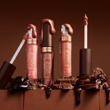 Eveline Cosmetics Choco Glamour hidratantni ruž za usne s visokim sjajem nijansa 03 Toffee Chocolate 4,5 ml | shoptok.hr