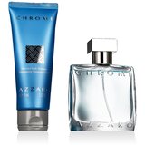 Azzaro Chrome set: Eau de Toilette 50 ml + gel za tu&amp;scaron;iranje 75 ml Slike
