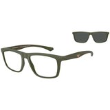 Emporio Armani Okvir za dioptrijske naočare i naočare za sunce Clip on 0EA4235 61841W, Crni Cene