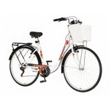 Venssini bicikl diamante 28" belo crveni | ePonuda.com